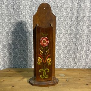 Vintage Wooden hand painted wall art